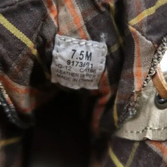 Sperry Shoes Womens 7.5 Boots Hikerfish Lace Up Moc Toe Leather Top Sider Brown - Picture 13 of 15